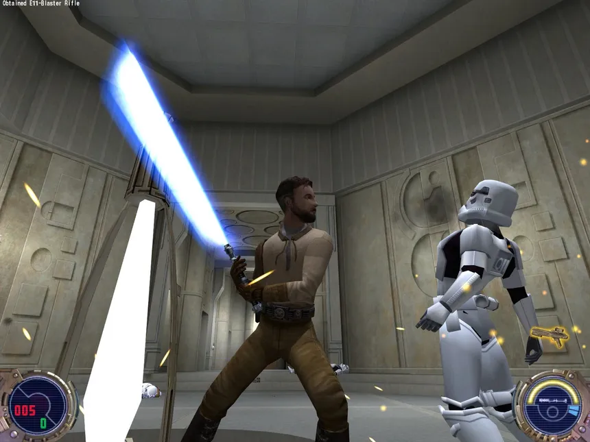 Скриншот 6 к игре STAR WARS Jedi Knight II - Jedi Outcast