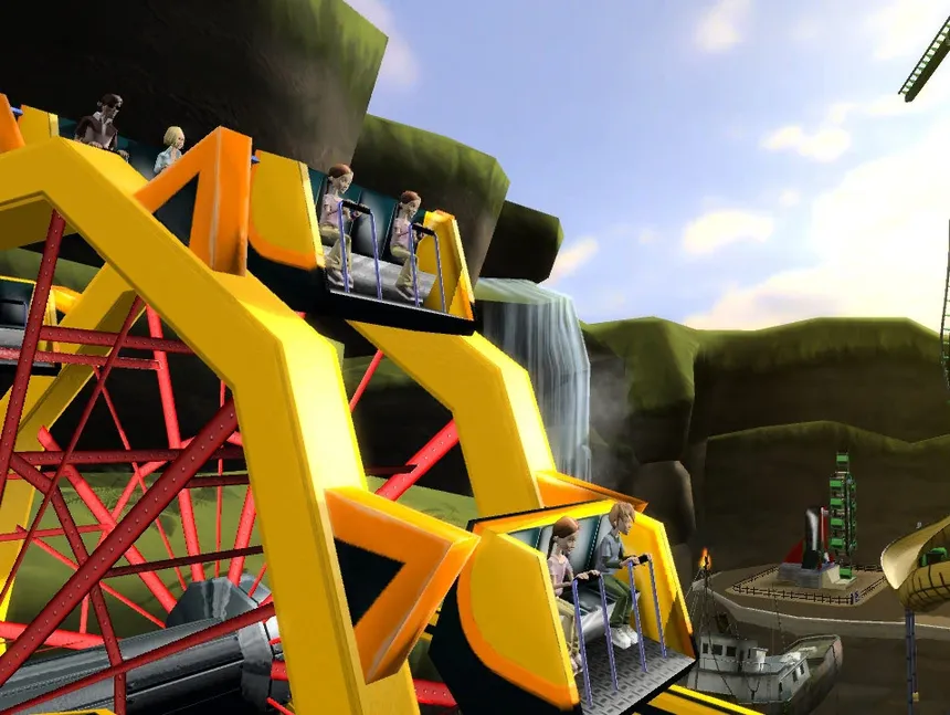 Скриншот 2 к игре Thrillville: Off the Rails