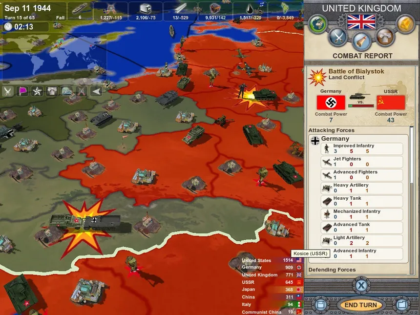 Скриншот 1 к игре Making History: The Calm & the Storm