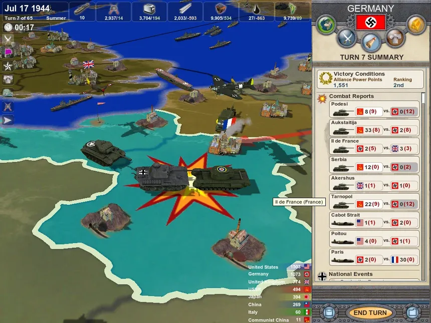 Скриншот 3 к игре Making History: The Calm & the Storm