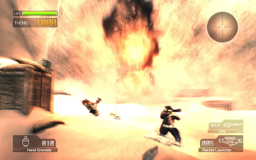 Скриншот 1 к игре Lost Planet: Extreme Condition