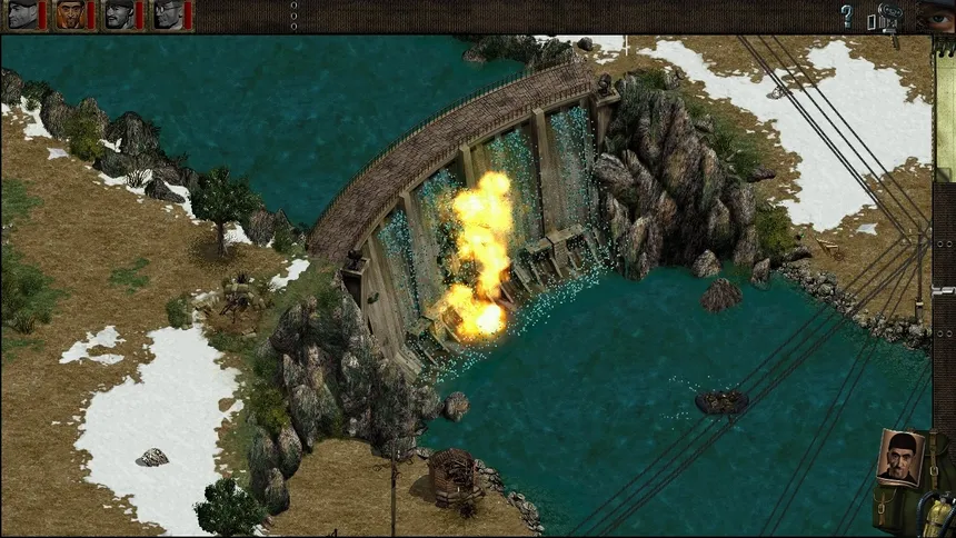 Скриншот 1 к игре Commandos: Behind Enemy Lines