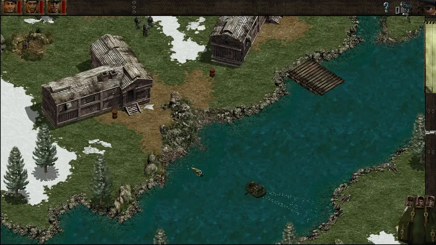 Скриншот 3 к игре Commandos: Behind Enemy Lines