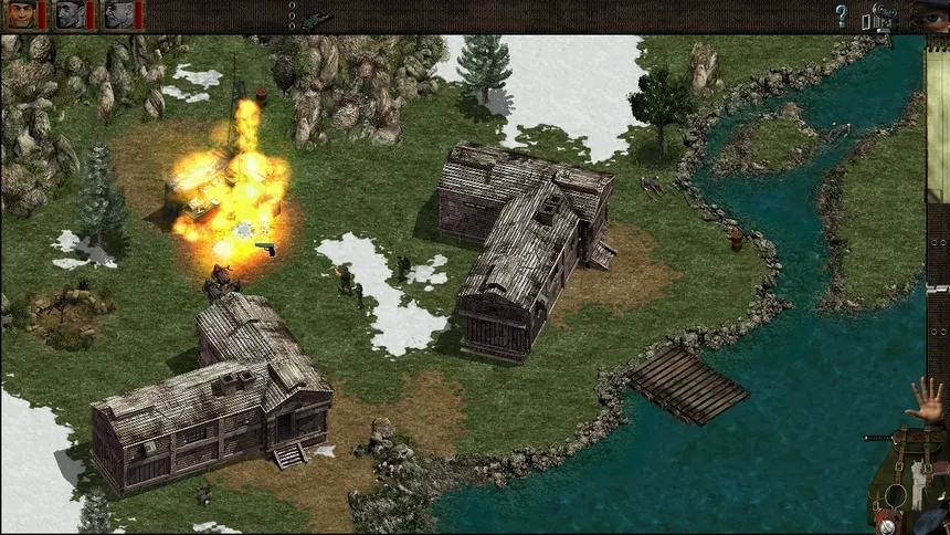 Скриншот 8 к игре Commandos: Behind Enemy Lines