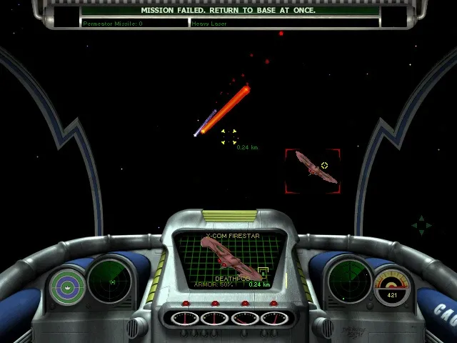Скриншот 2 к игре X-COM: Interceptor