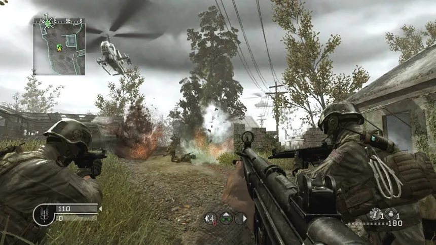 Скриншот 3 к игре Call of Duty 4: Modern Warfare (2007)
