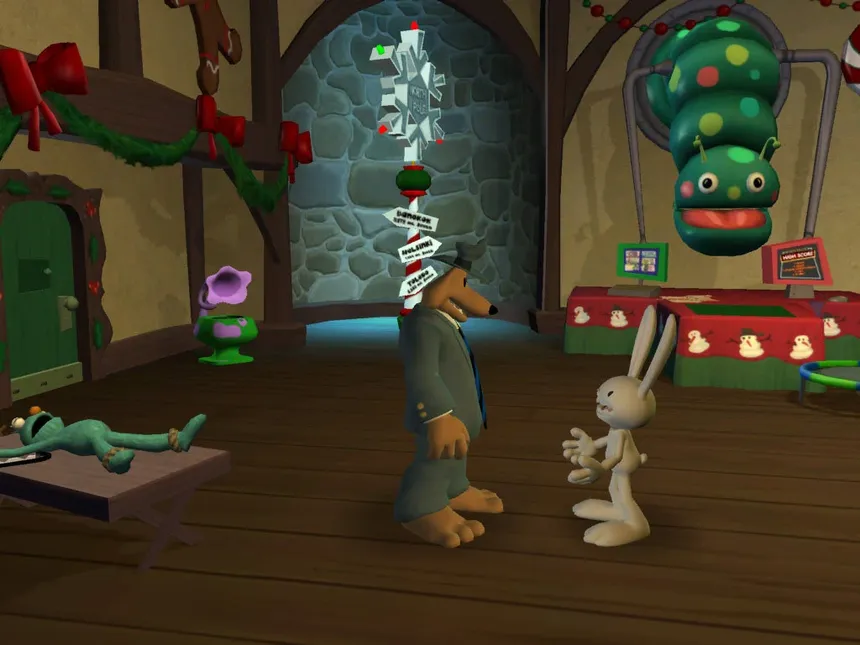 Скриншот 1 к игре Sam & Max 201: Ice Station Santa
