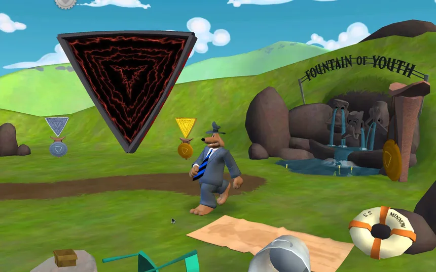 Скриншот 2 к игре Sam & Max 202: Moai Better Blues