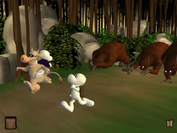 Скриншот 2 к игре Bone: The Great Cow Race