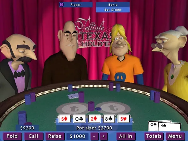 Скриншот 4 к игре Telltale Texas Hold ‘Em