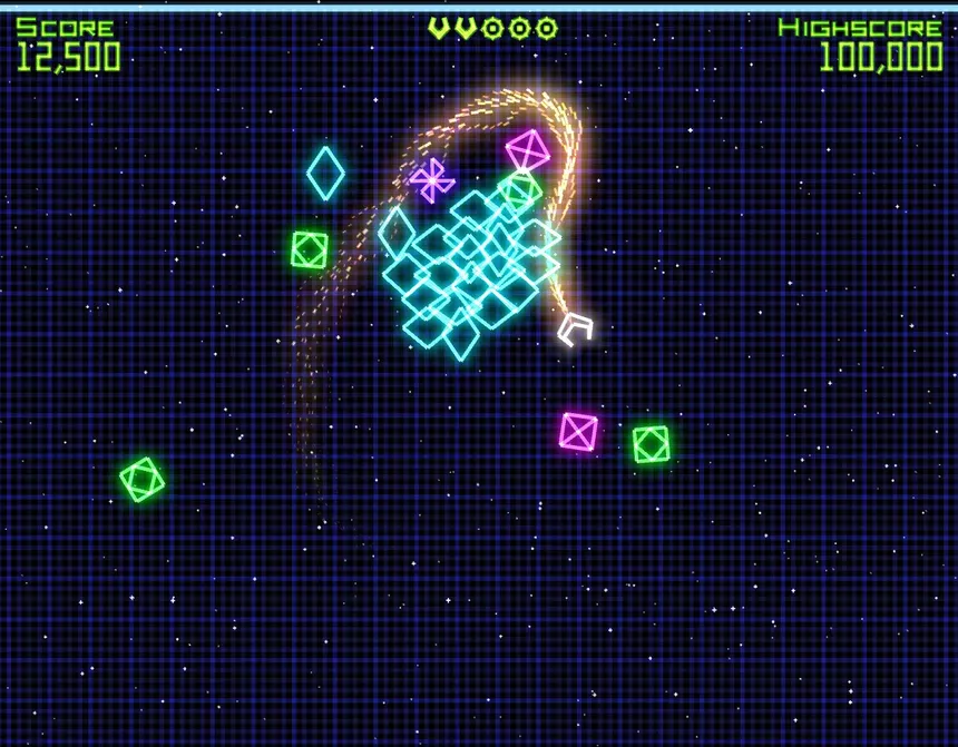 Скриншот 3 к игре Geometry Wars: Retro Evolved