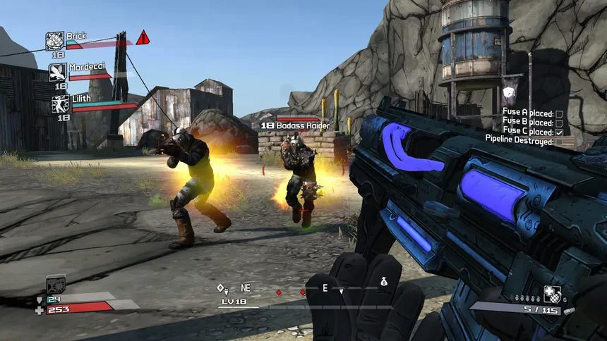 Скриншот 4 к игре Borderlands Game of the Year