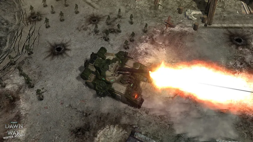 Скриншот 4 к игре Warhammer 40,000: Dawn of War – Winter Assault