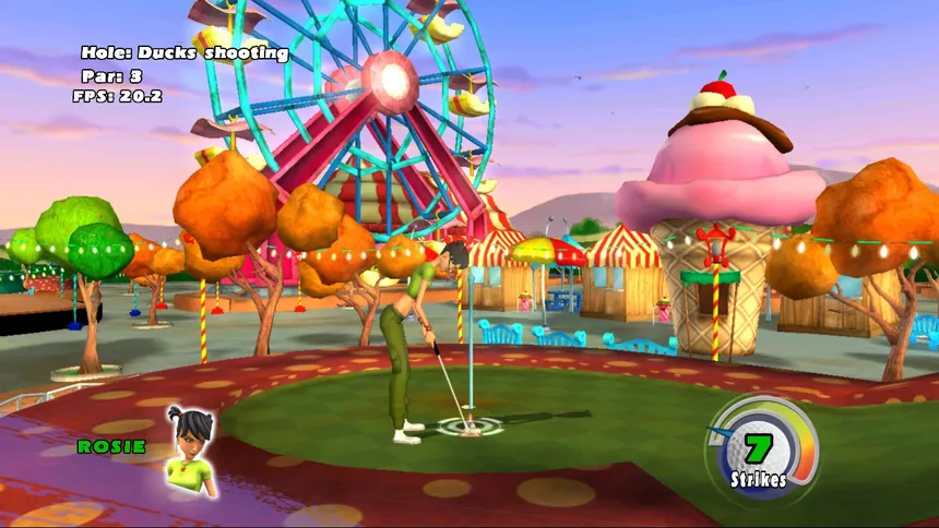 Скриншот 1 к игре 3D Ultra Minigolf Adventures