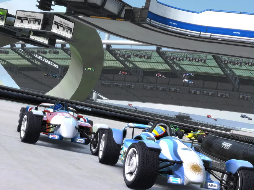 Скриншот 10 к игре TrackMania Nations Forever