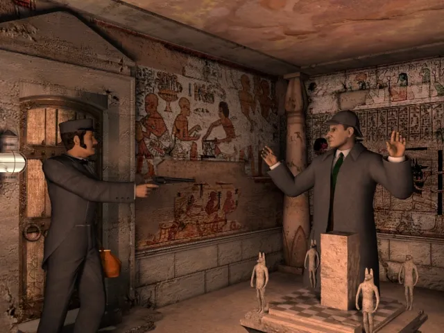 Скриншот 8 к игре Sherlock Holmes: The Mystery of the Mummy