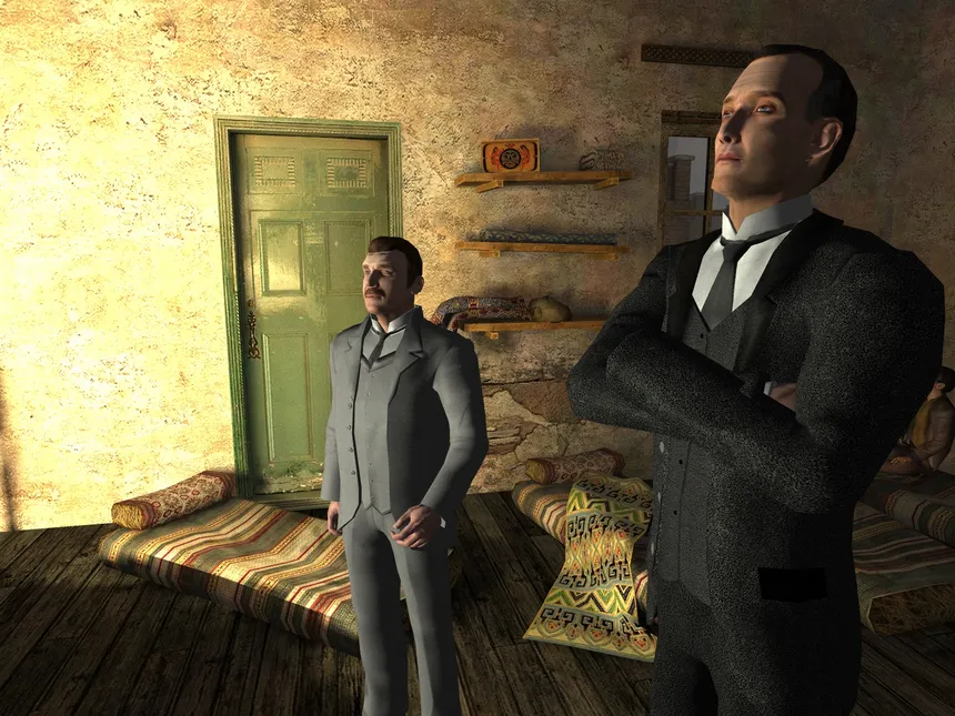 Скриншот 2 к игре Sherlock Holmes: The Awakened (2008)