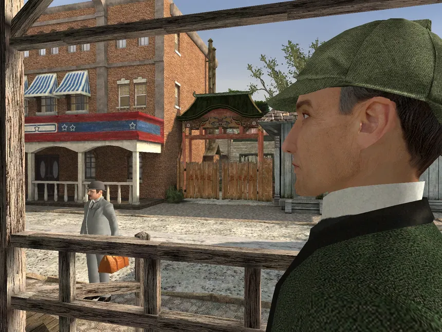 Скриншот 7 к игре Sherlock Holmes: The Awakened (2008)