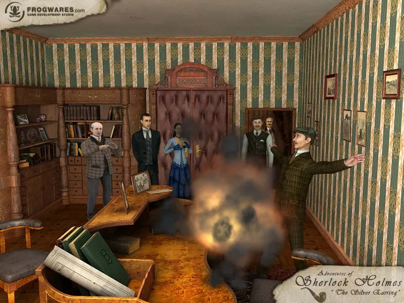 Скриншот 8 к игре Sherlock Holmes: The Silver Earring