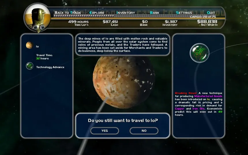 Скриншот 1 к игре Space Trader: Merchant Marine