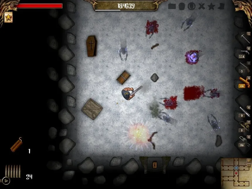 Скриншот 4 к игре Larva Mortus