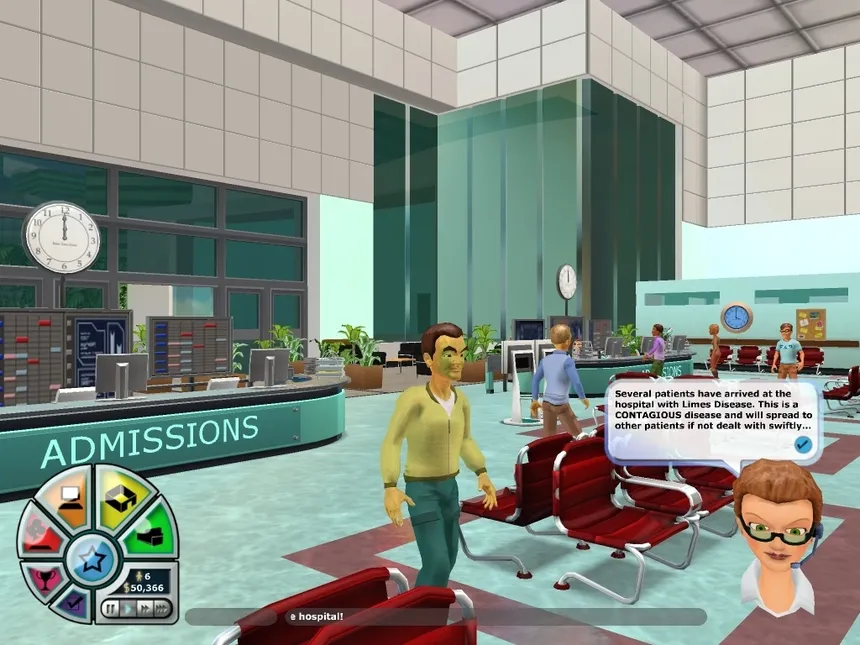 Скриншот 4 к игре Hospital Tycoon