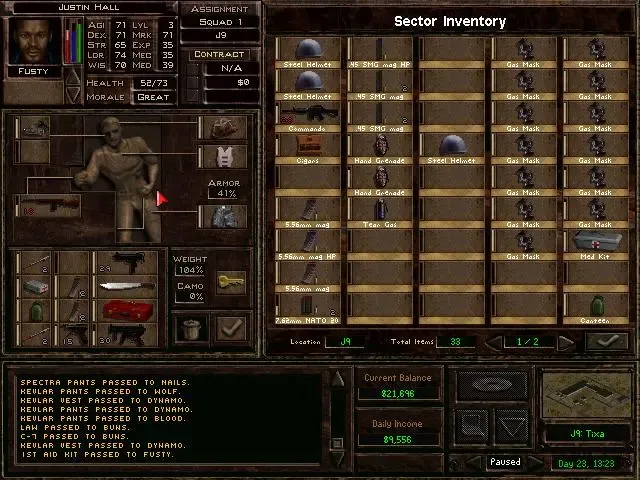 Скриншот 4 к игре Jagged Alliance 2 Gold