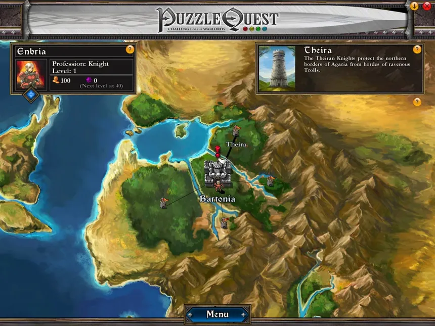 Скриншот 3 к игре Puzzle Quest