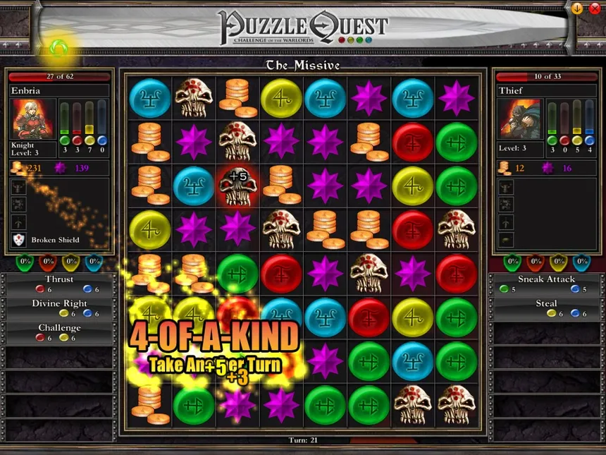 Скриншот 6 к игре Puzzle Quest