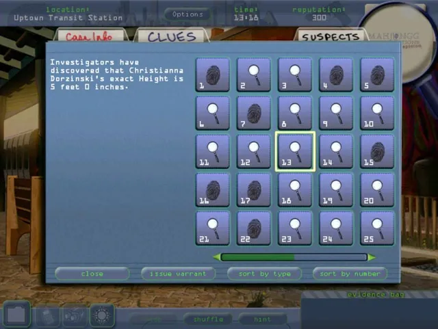 Скриншот 3 к игре Mahjongg Investigations: Under Suspicion