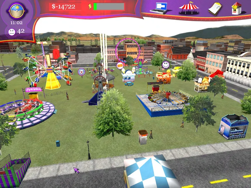 Скриншот 2 к игре Ride! Carnival Tycoon