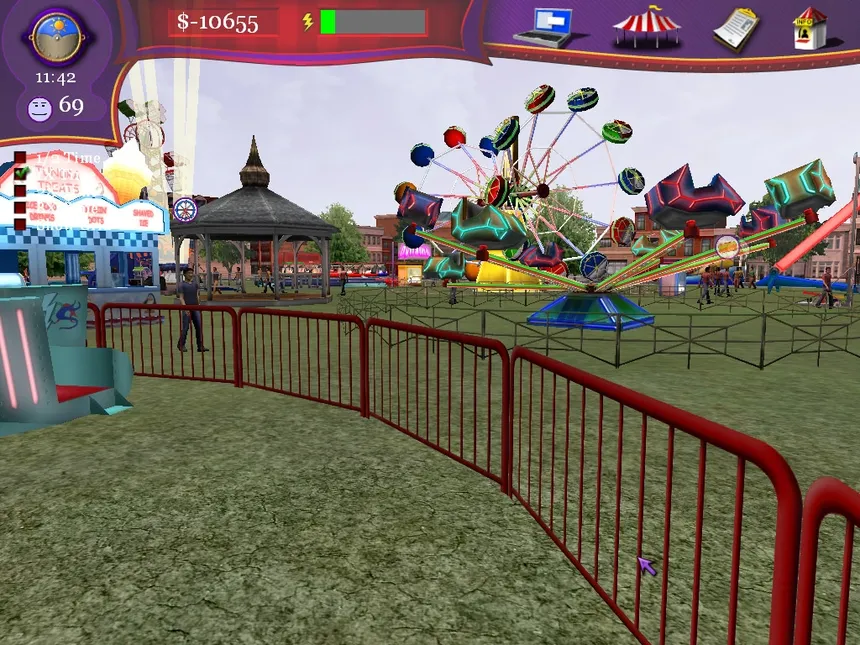 Скриншот 4 к игре Ride! Carnival Tycoon