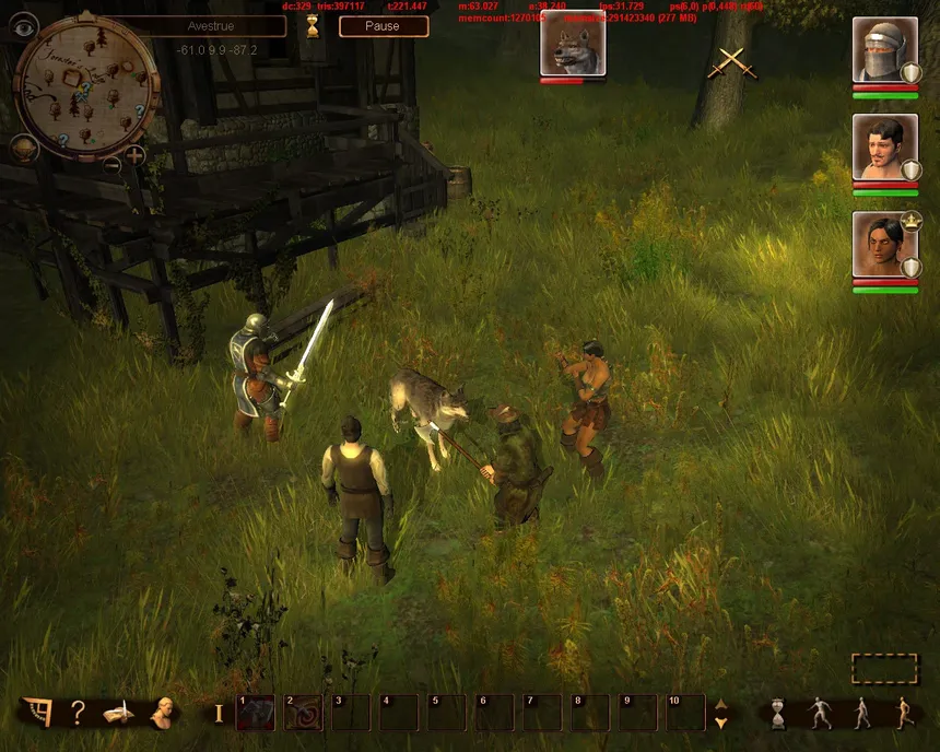 Скриншот 1 к игре Drakensang