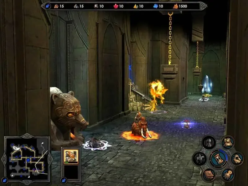 Скриншот 1 к игре Heroes of Might & Magic V: Hammers of Fate