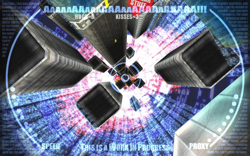 Скриншот 1 к игре AaAaAA!!! - A Reckless Disregard for Gravity