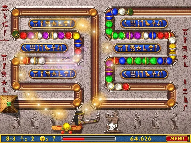 Скриншот 2 к игре Luxor Amun Rising