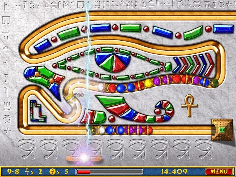 Скриншот 4 к игре Luxor Amun Rising
