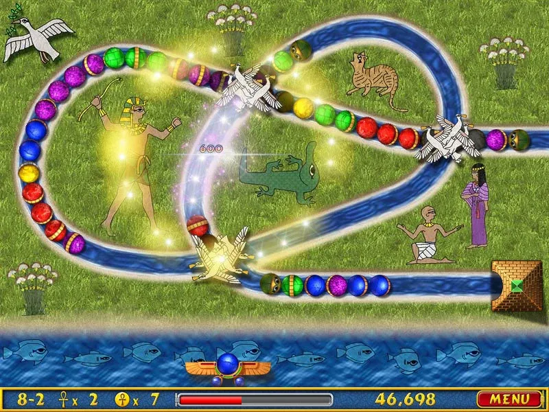Скриншот 5 к игре Luxor Amun Rising