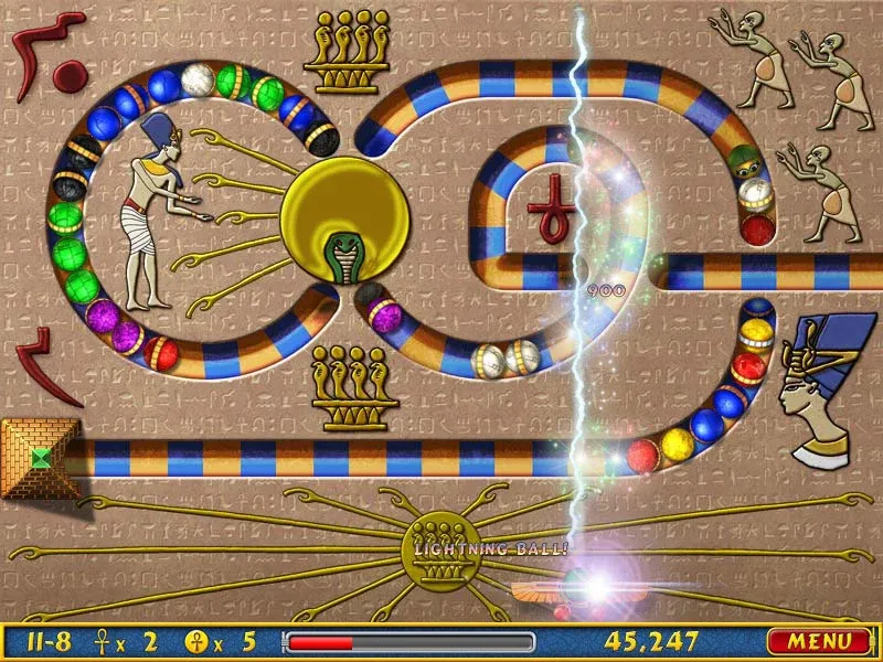 Скриншот 8 к игре Luxor Amun Rising