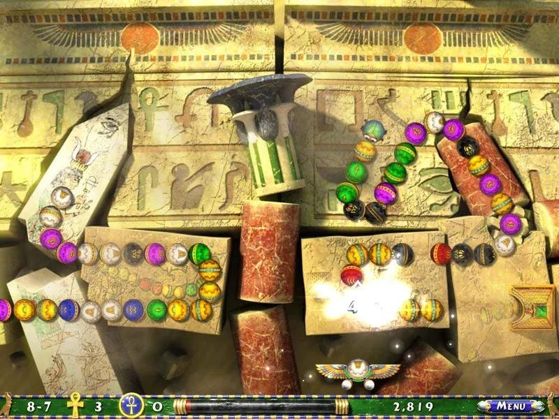 Скриншот 1 к игре Luxor 2