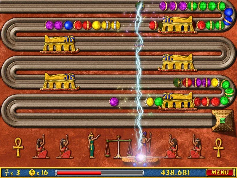 Скриншот 2 к игре Luxor