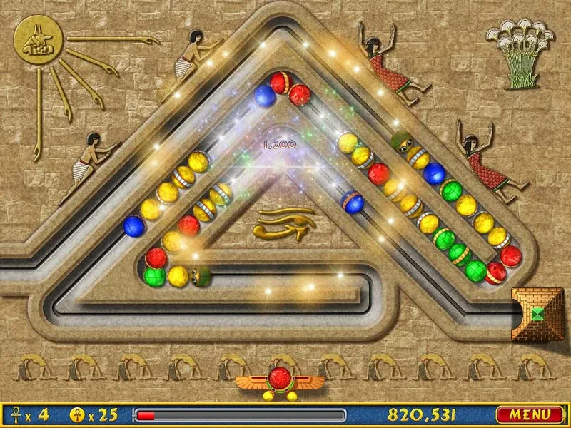 Скриншот 3 к игре Luxor