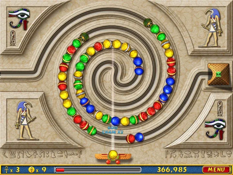 Скриншот 4 к игре Luxor