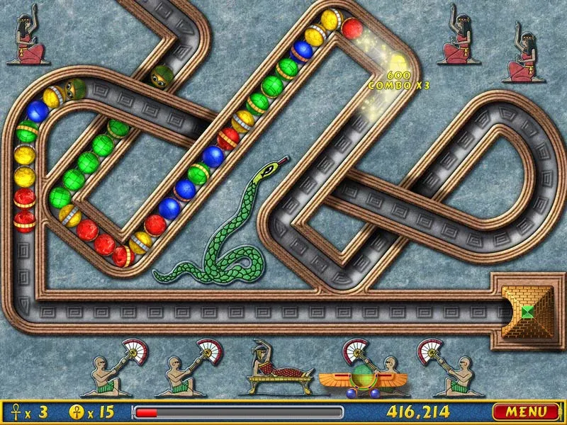 Скриншот 6 к игре Luxor