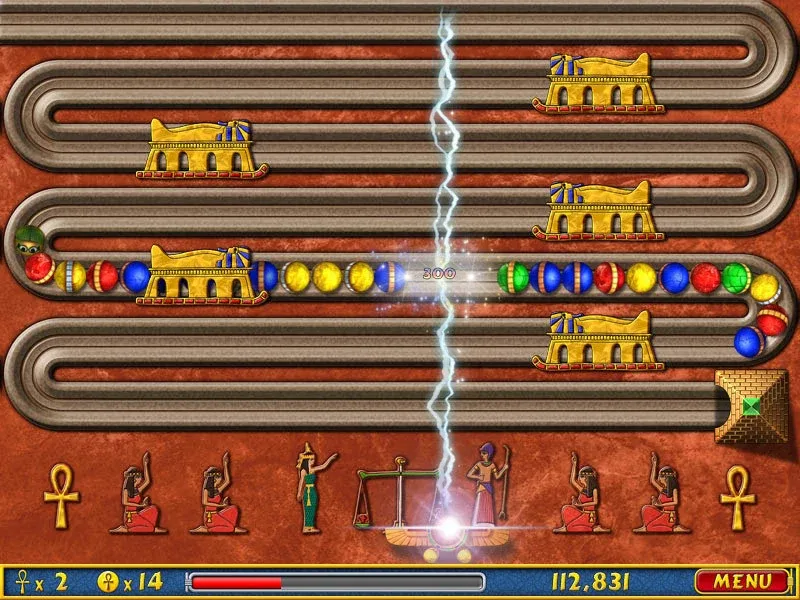 Скриншот 8 к игре Luxor