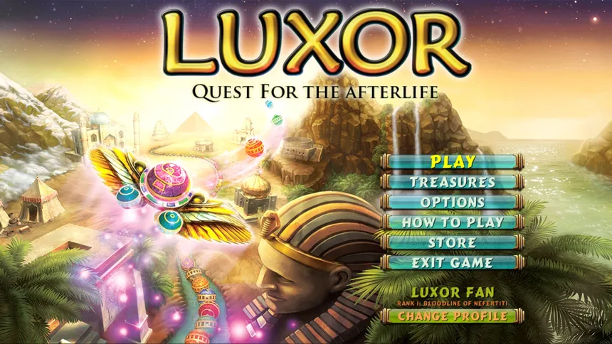 Скриншот 6 к игре Luxor: Quest for the Afterlife