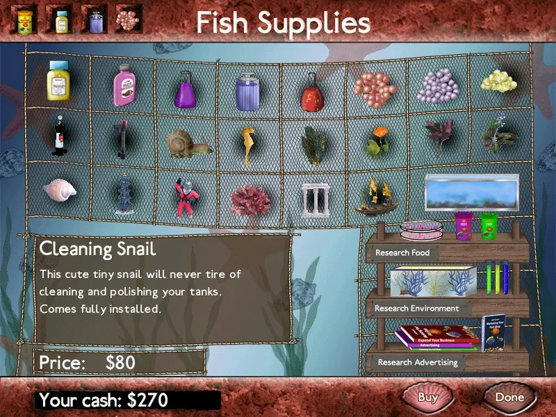 Скриншот 2 к игре Fish Tycoon