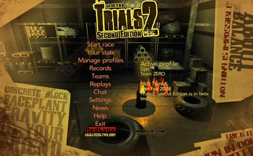 Скриншот 1 к игре Trials 2: Second Edition