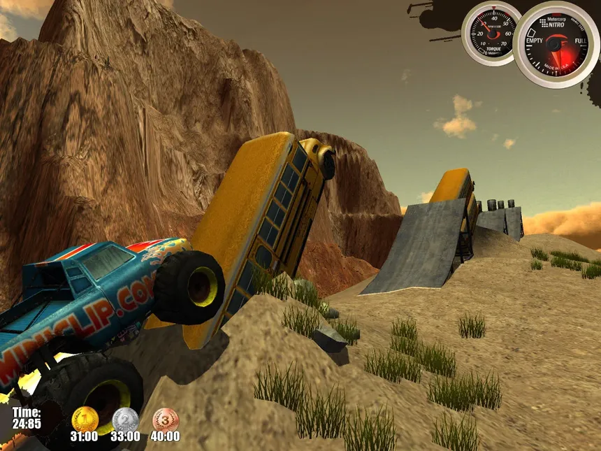 Скриншот 1 к игре Monster Trucks Nitro