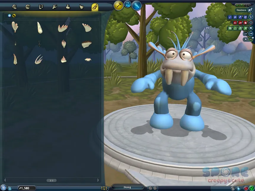 Скриншот 1 к игре SPORE Creepy & Cute Parts Pack